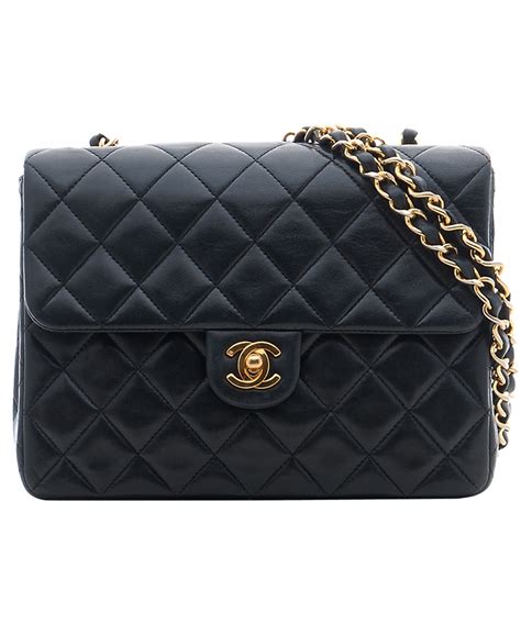 chanel black leather purse|expensive black purses quilted chanel.